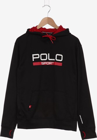 Polo Ralph Lauren Kapuzenpullover M in Schwarz: predná strana