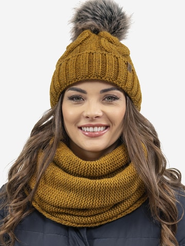 Écharpe tube '7103' Vivisence en jaune