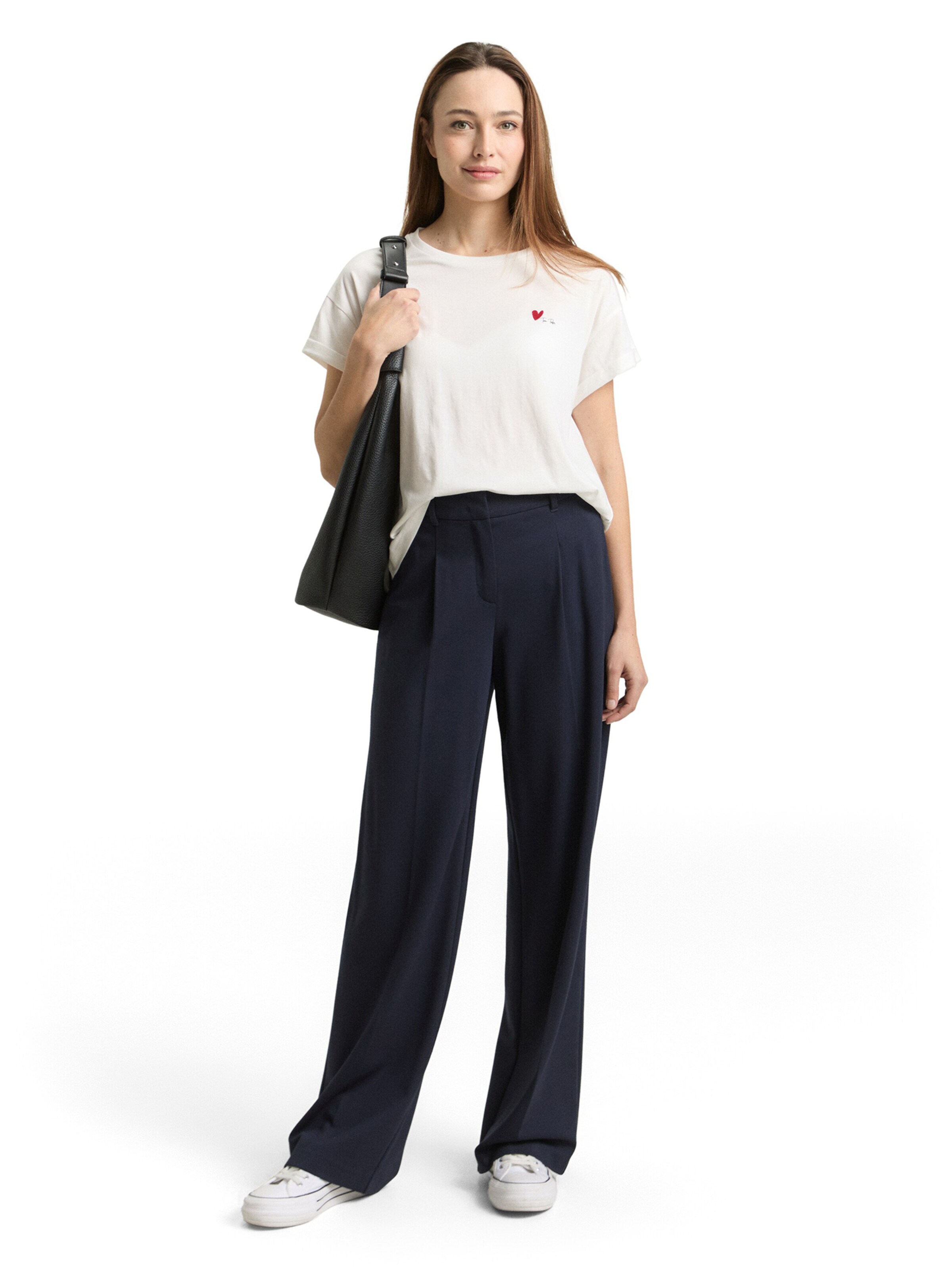 Tricou de la TOM TAILOR pe alb