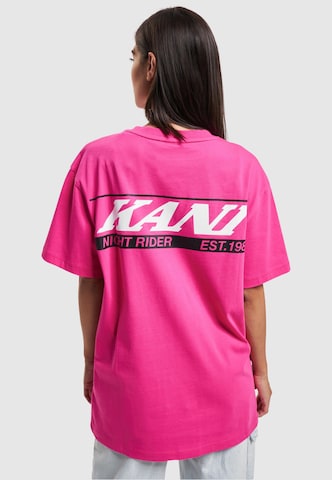 rozā Karl Kani T-Krekls 'Nightrider'