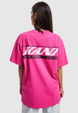 Karl Kani - Camisa 'Nightrider' em rosa