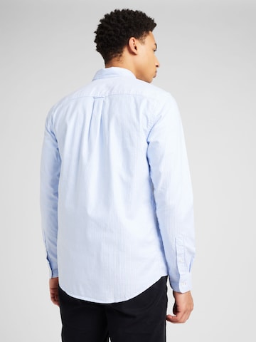SCOTCH & SODA Regular fit Button Up Shirt 'Essential' in Blue