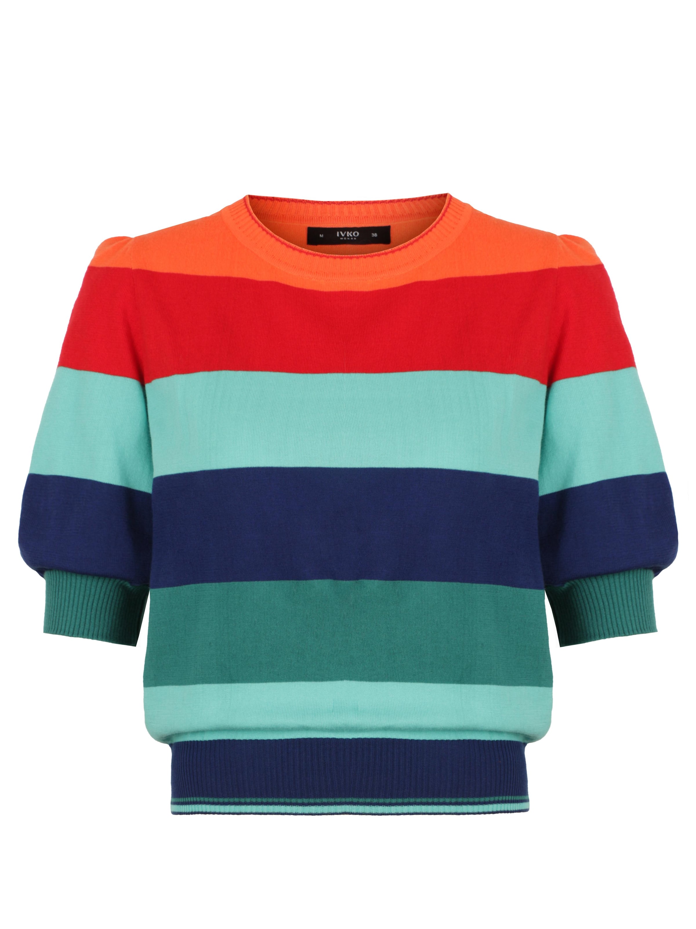 IVKO Knitted Top in Blue: front