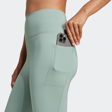 ADIDAS PERFORMANCE Skinny Sports trousers 'Ultimate' in Green