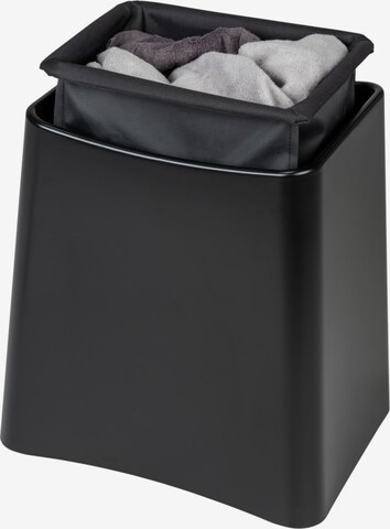 Wenko Laundry Basket 'Wing' in Black