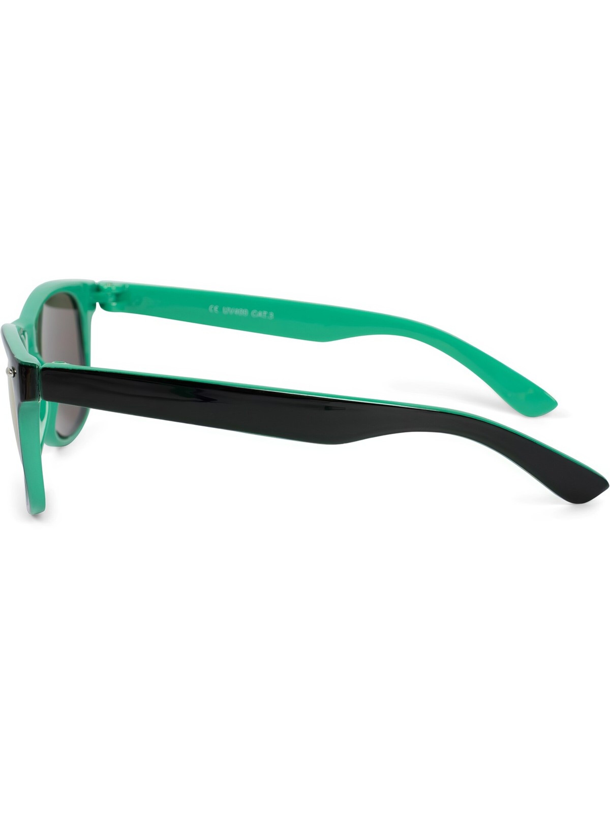styleBREAKER Sunglasses 'Kinder Sonnenbrille Nerd Style' in Green