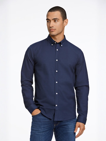 Regular fit Camicia di Lindbergh in blu