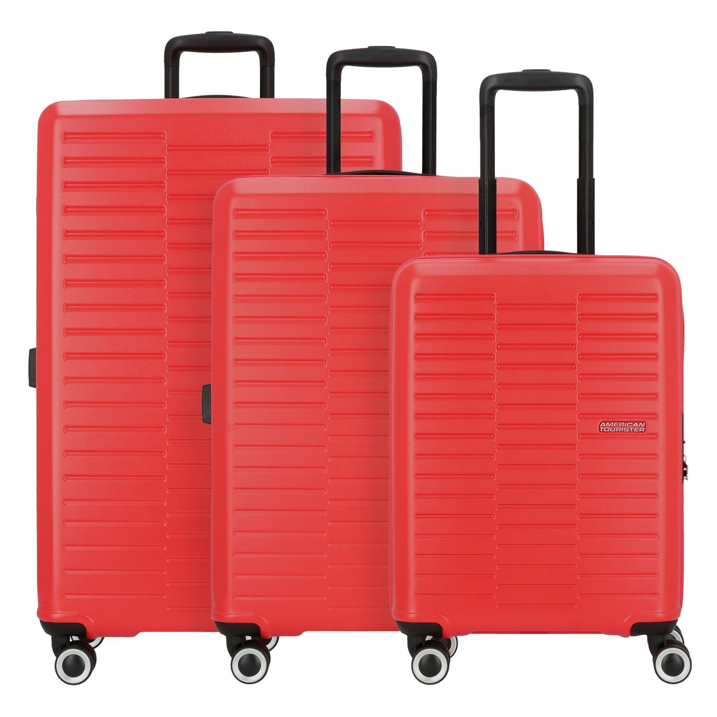 Ensemble de bagages American Tourister en rouge : devant