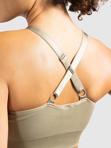 Smilodox Bralette Sports bra 'Amber' in Green