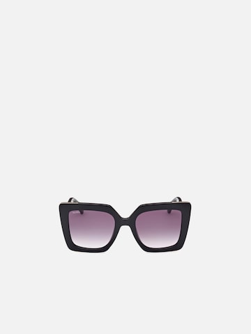 Max Mara Sunglasses 'Maxmara MM0051 Shiny black 52/21/140 Women Sunglasses' in Black: front