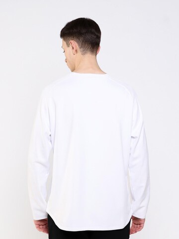 Maglia funzionale di neverover in bianco