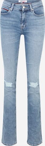 Bootcut Jeans 'Maddie' de la Tommy Jeans pe albastru: față