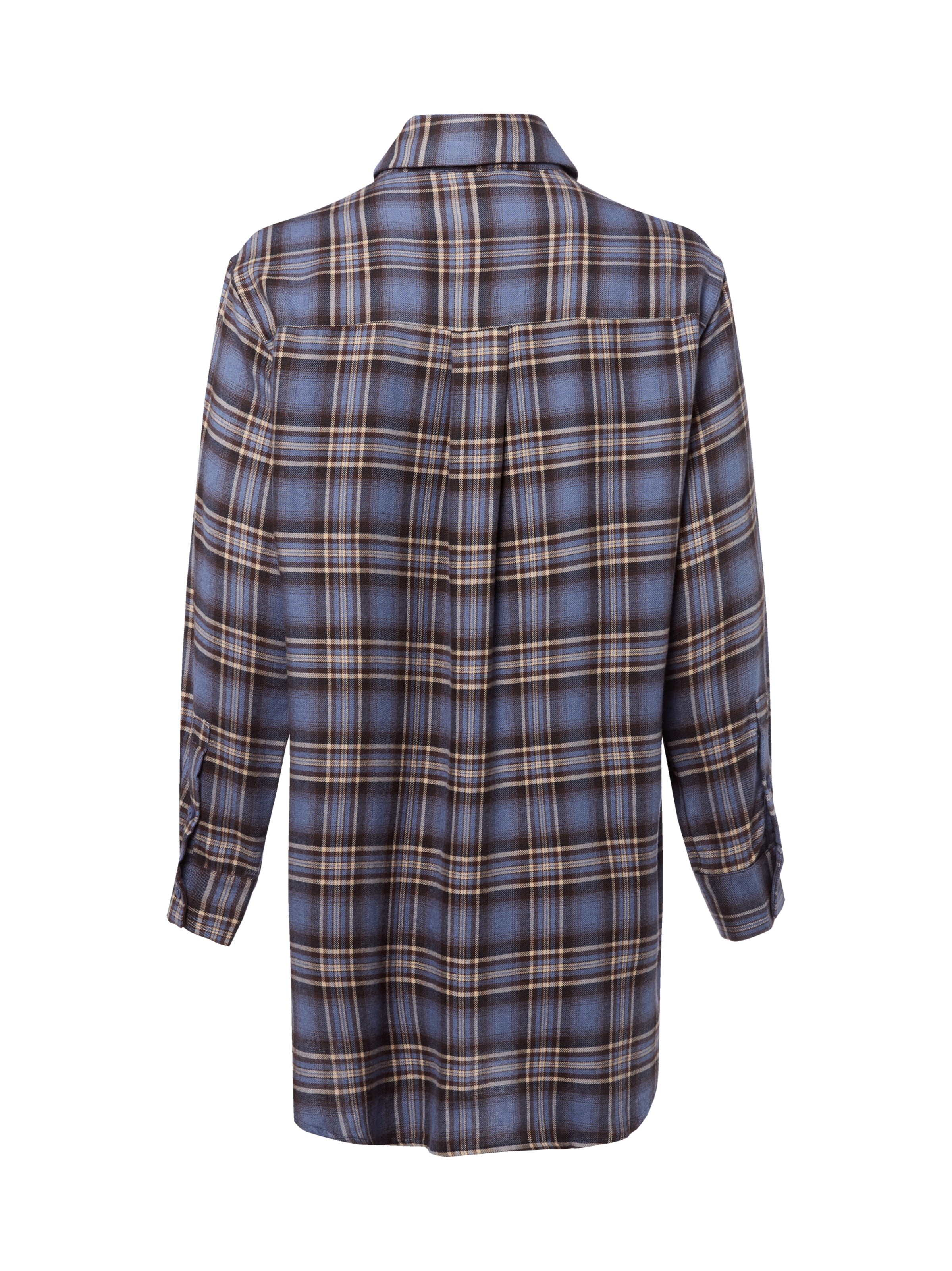 Chemise de nuit Marie Lund en bleu