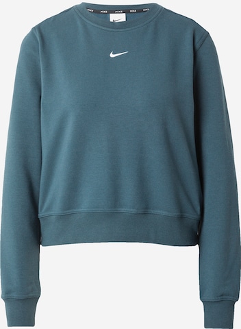 NIKE Sport sweatshirt 'ONE' i blå: framsida