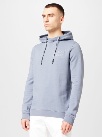 Sweat-shirt CAMP DAVID en gris : devant