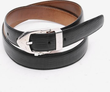 Louis Vuitton Belt & Suspenders in L in Black: front
