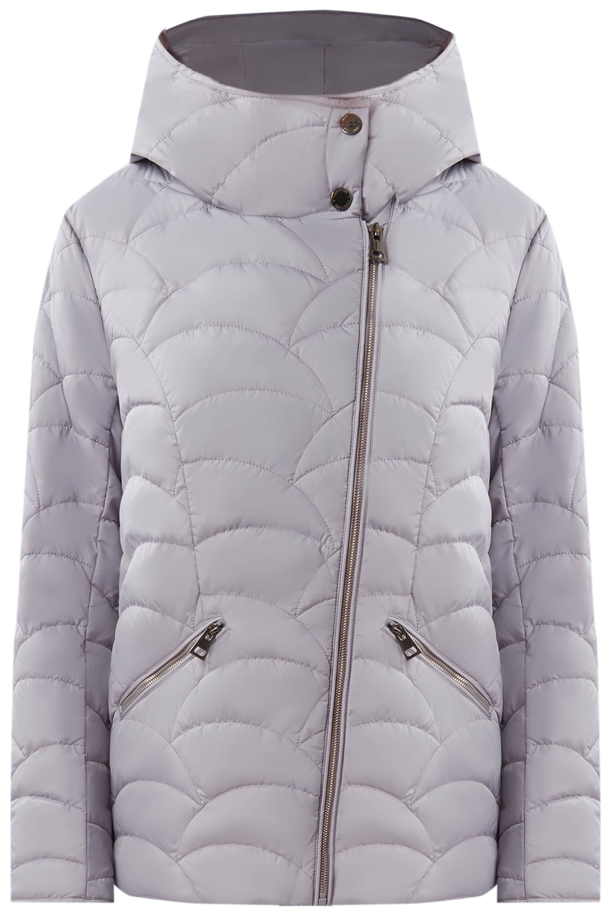 Finn Flare Steppjacke in M in hellgrau, Produktansicht