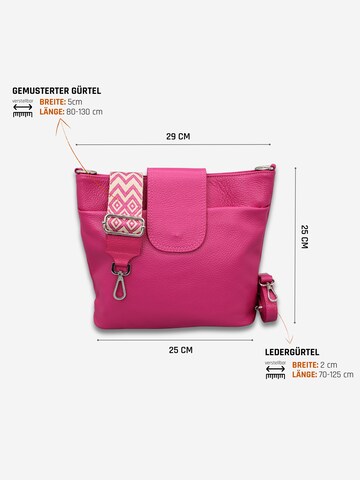 Adel Bags Schultertasche 'Sara' in Pink
