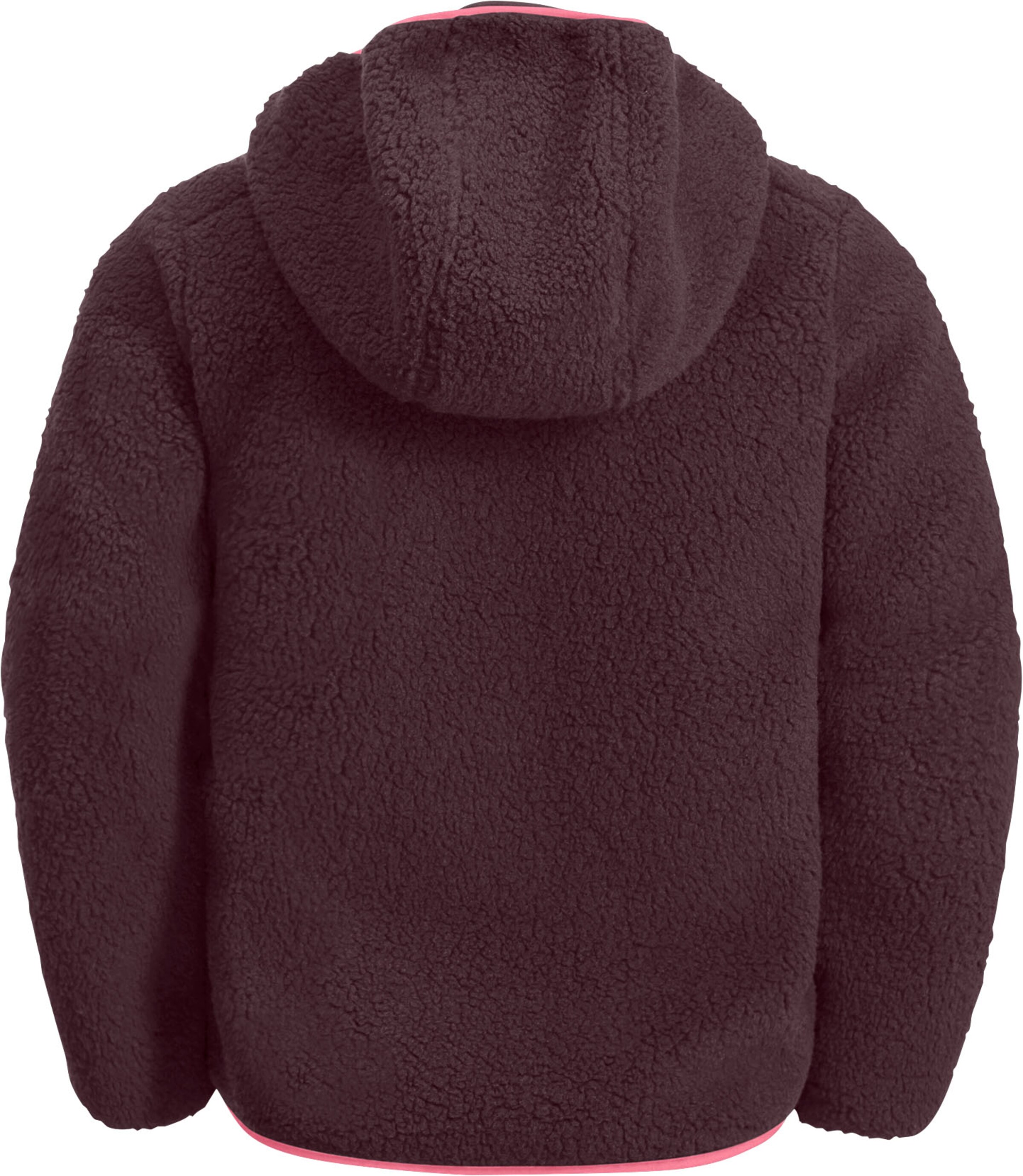 JACK WOLFSKIN Athletic Fleece Jacket in Purple