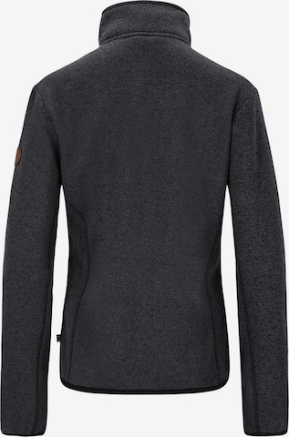 Gipfelglück Athletic Fleece Jacket 'Ilona' in Grey