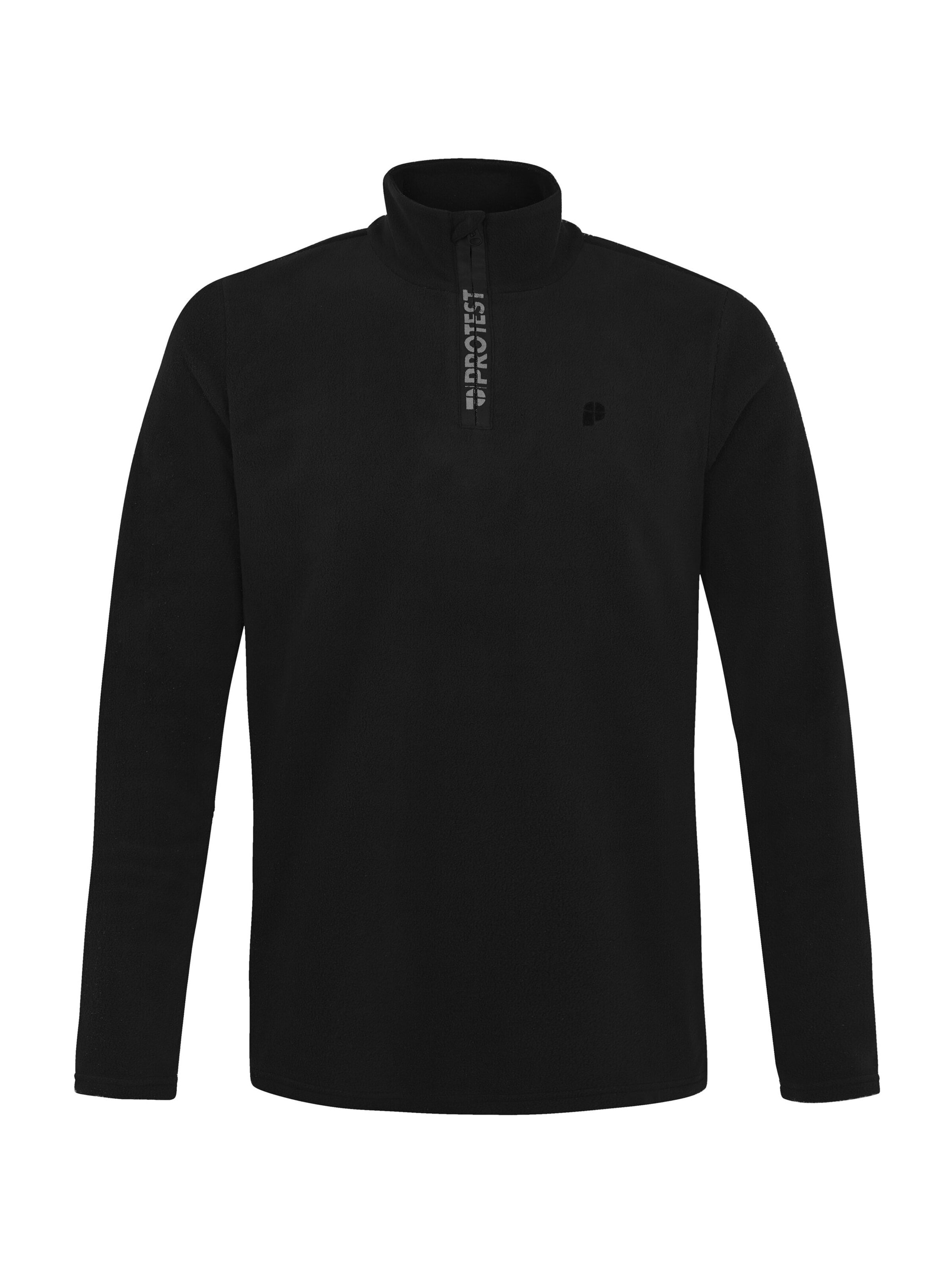 PROTEST Sportsweatshirt 'PRTReperfecto' in Zwart: voorkant