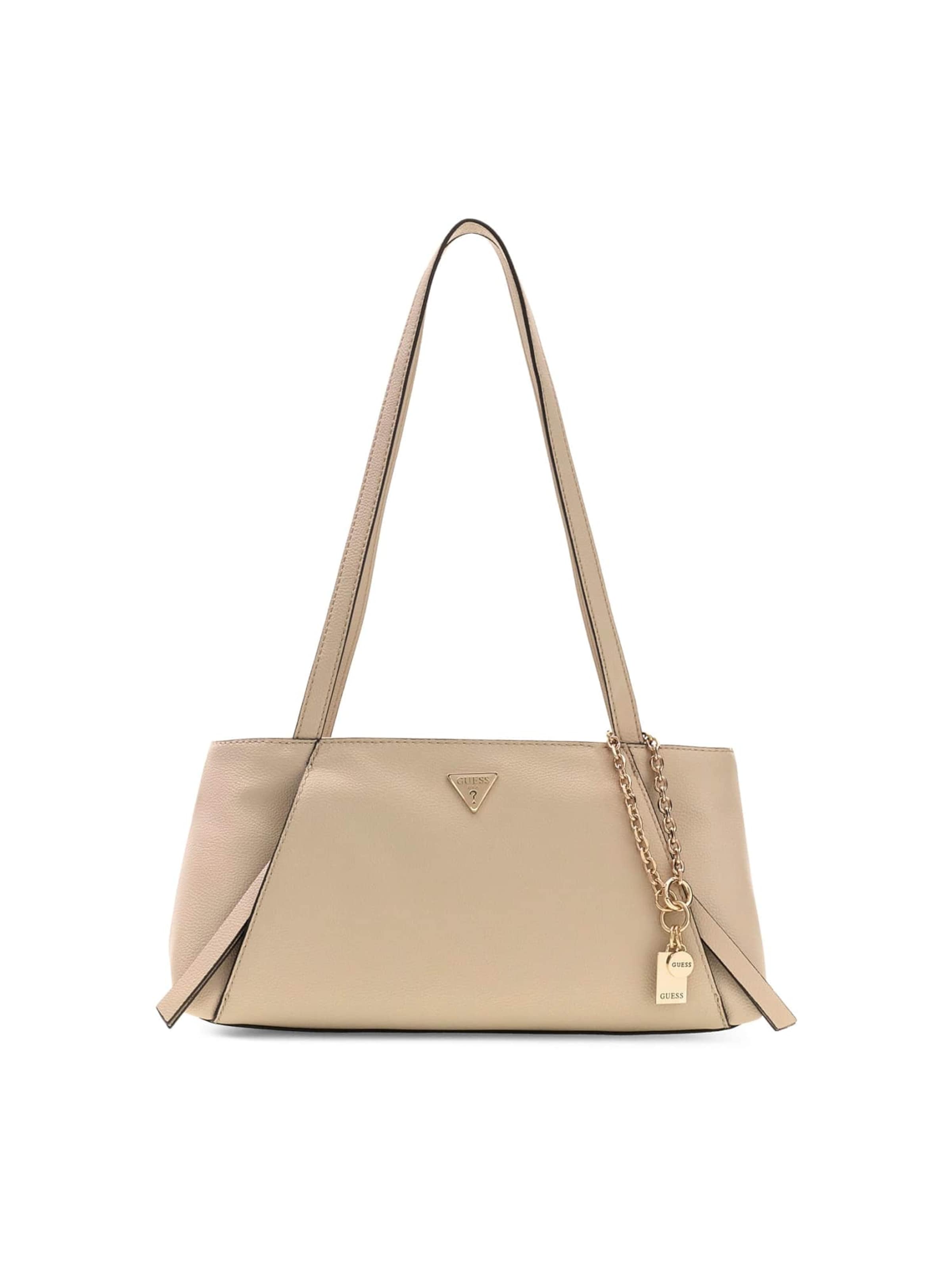 GUESS Umhängetasche 'Devon' in Beige: Vorderseite