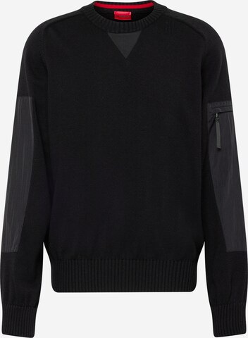 Pull-over 'Sutil' HUGO en noir : devant