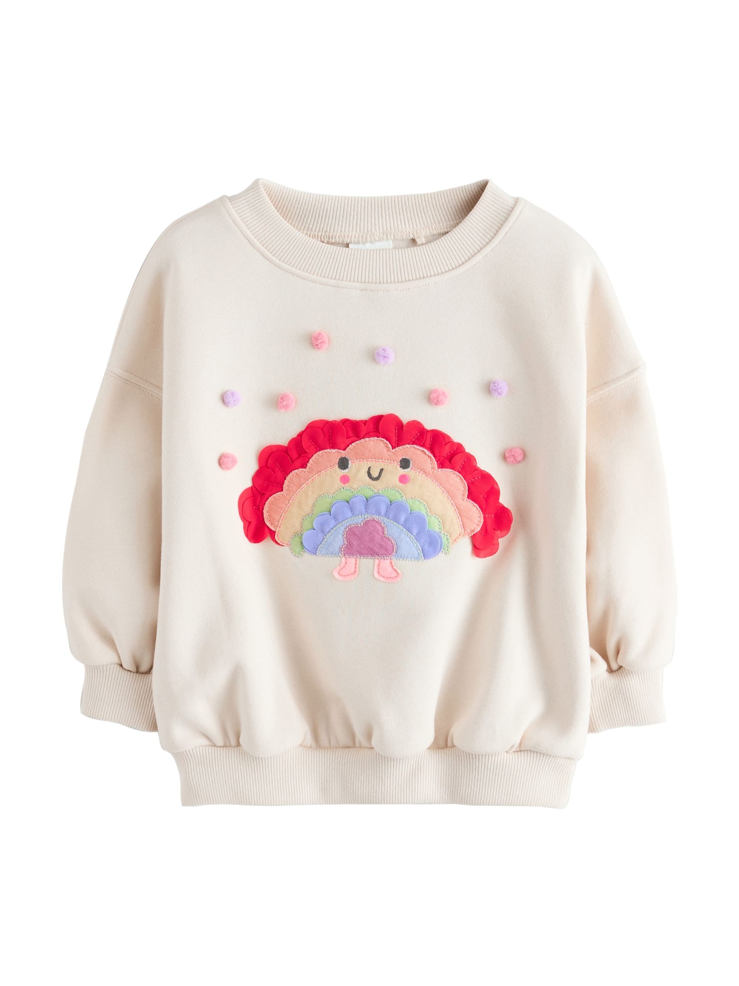 Next Mikina – béžová: přední strana