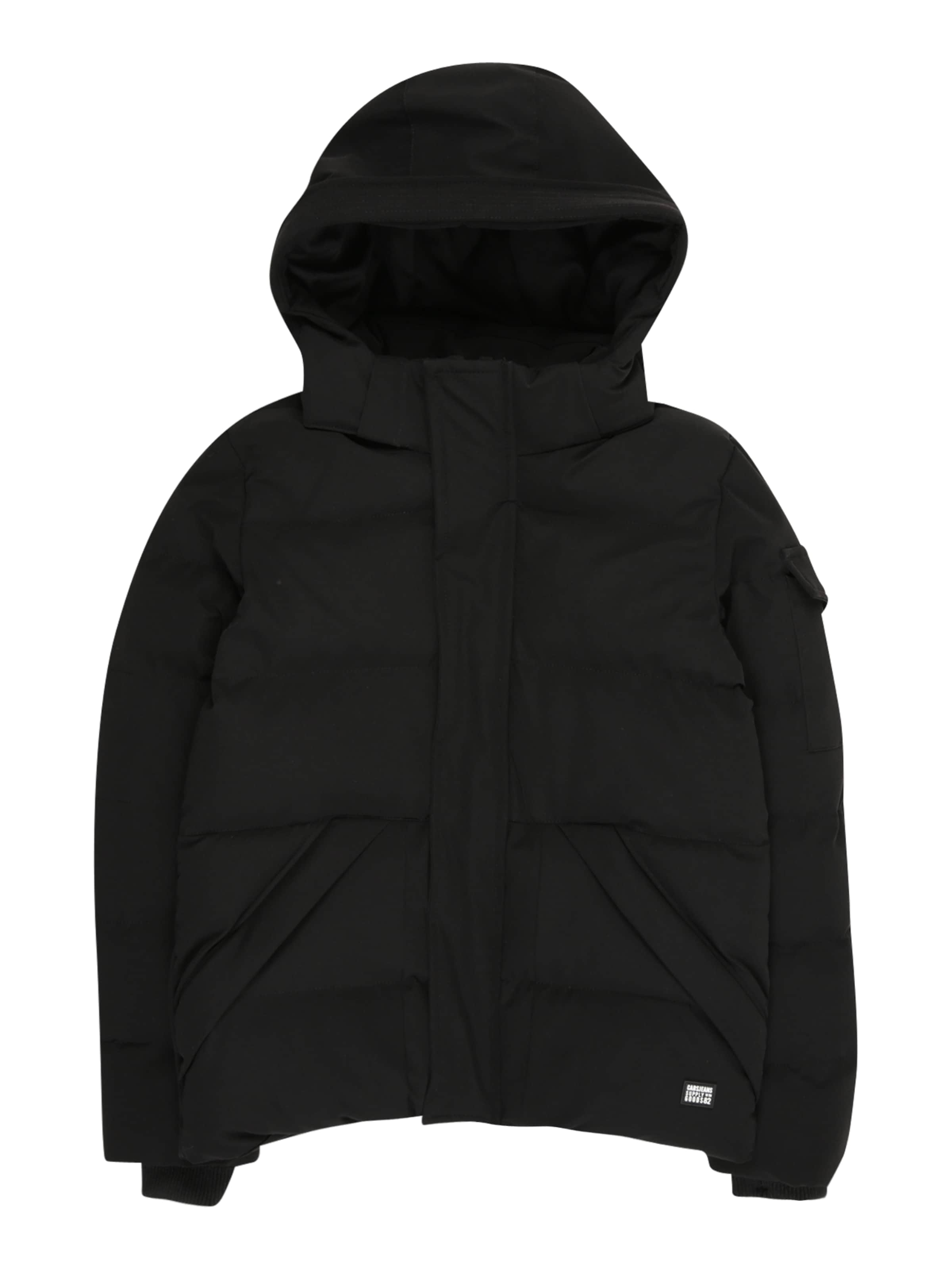 Cars Jeans Winter jacket 'CAMDEN' in Black: front
