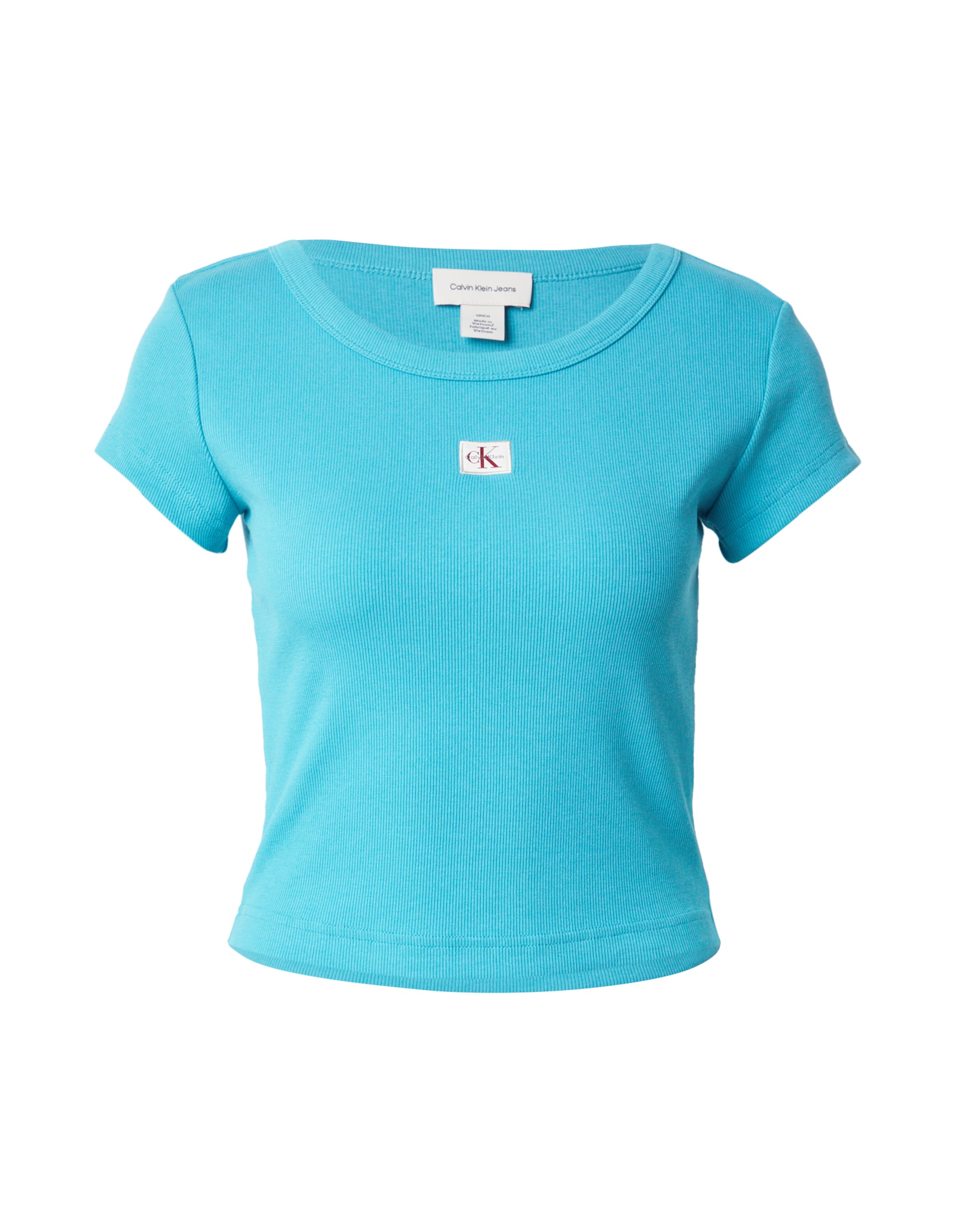 Calvin Klein Jeans Majica | modra barva: sprednja stran