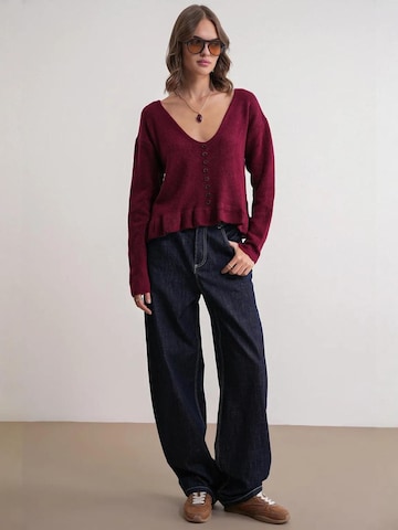 MixRay Pullover 'Pullover'‌‌‌‌ in Rot
