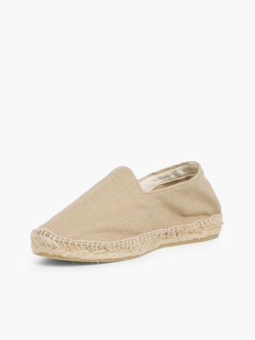 Pisamonas Halbschuh in Beige: Vorderseite