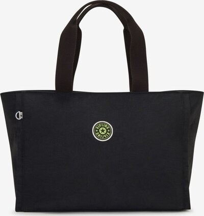 KIPLING Shopper 'Nalo' in grün / schwarz / weiß, Produktansicht