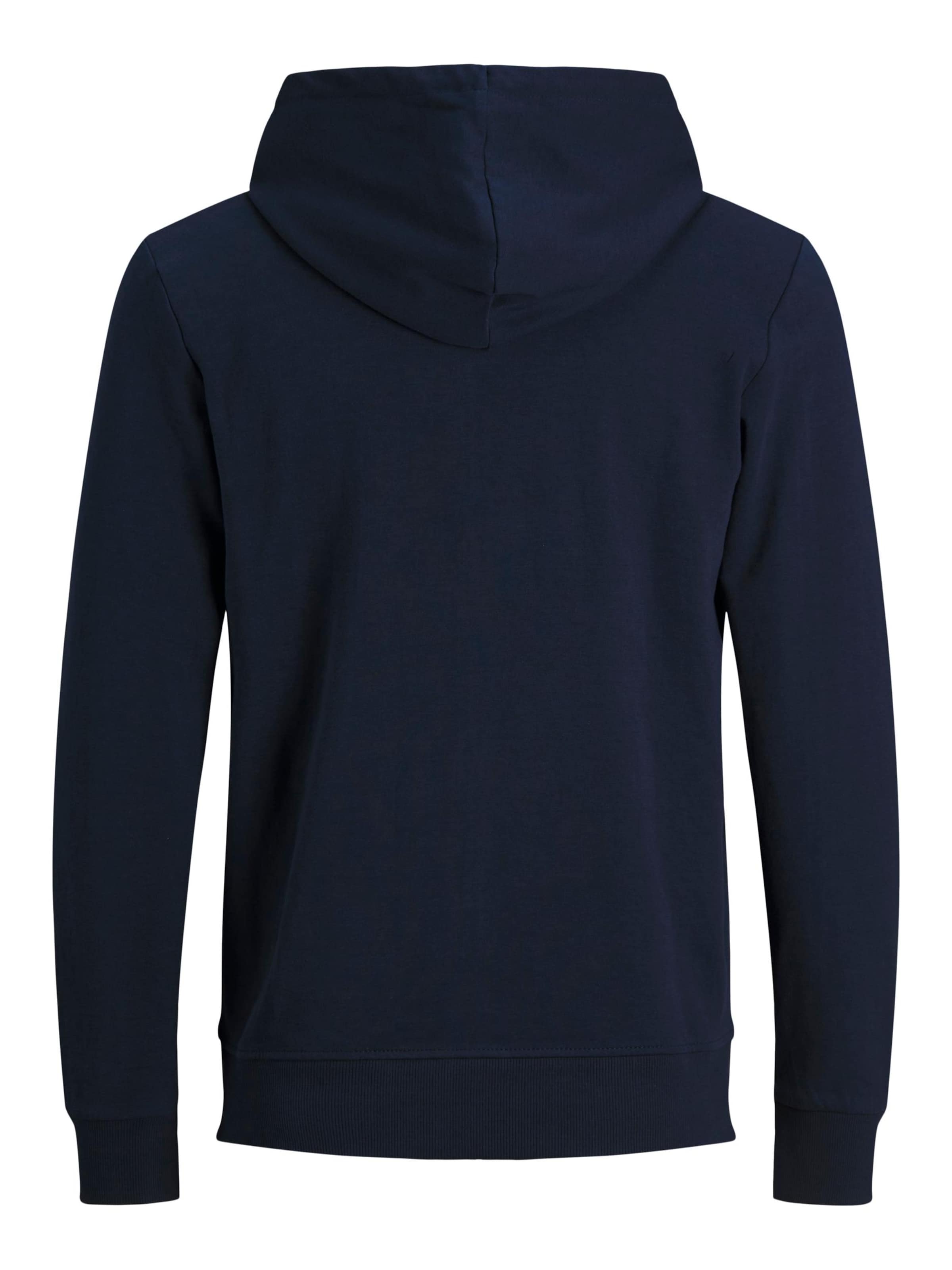 Jack & Jones Plus Sweatjakke i blå
