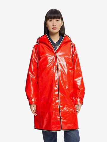 ESPRIT Between-Seasons Coat in Red: front