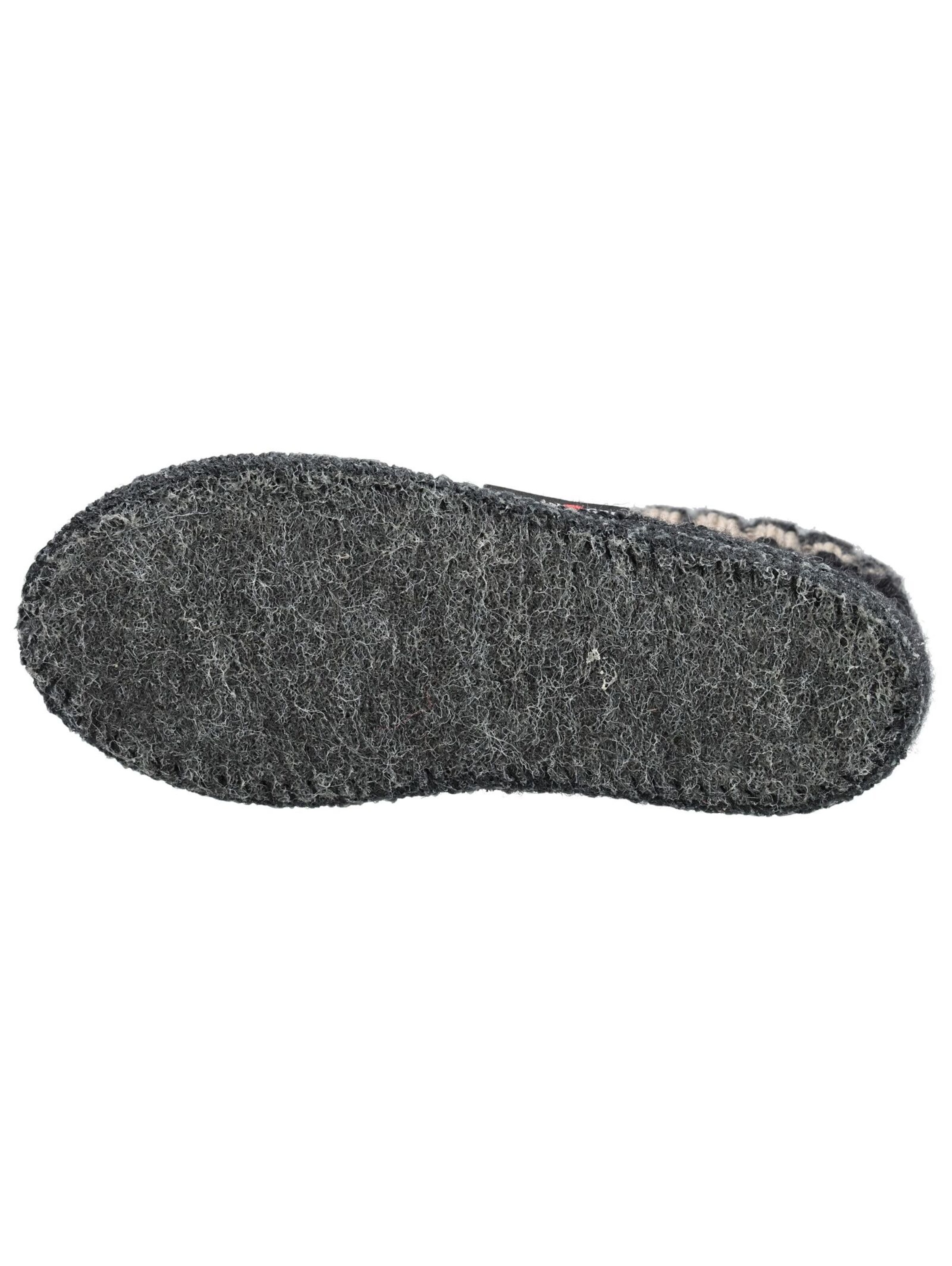 Pantoufle HAFLINGER en gris