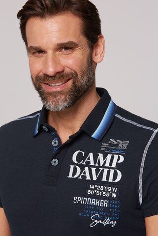 Maglietta di CAMP DAVID in blu