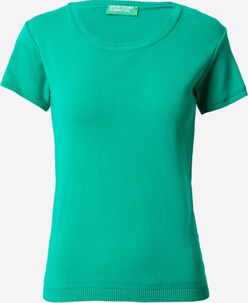 Pull-over UNITED COLORS OF BENETTON en vert : devant