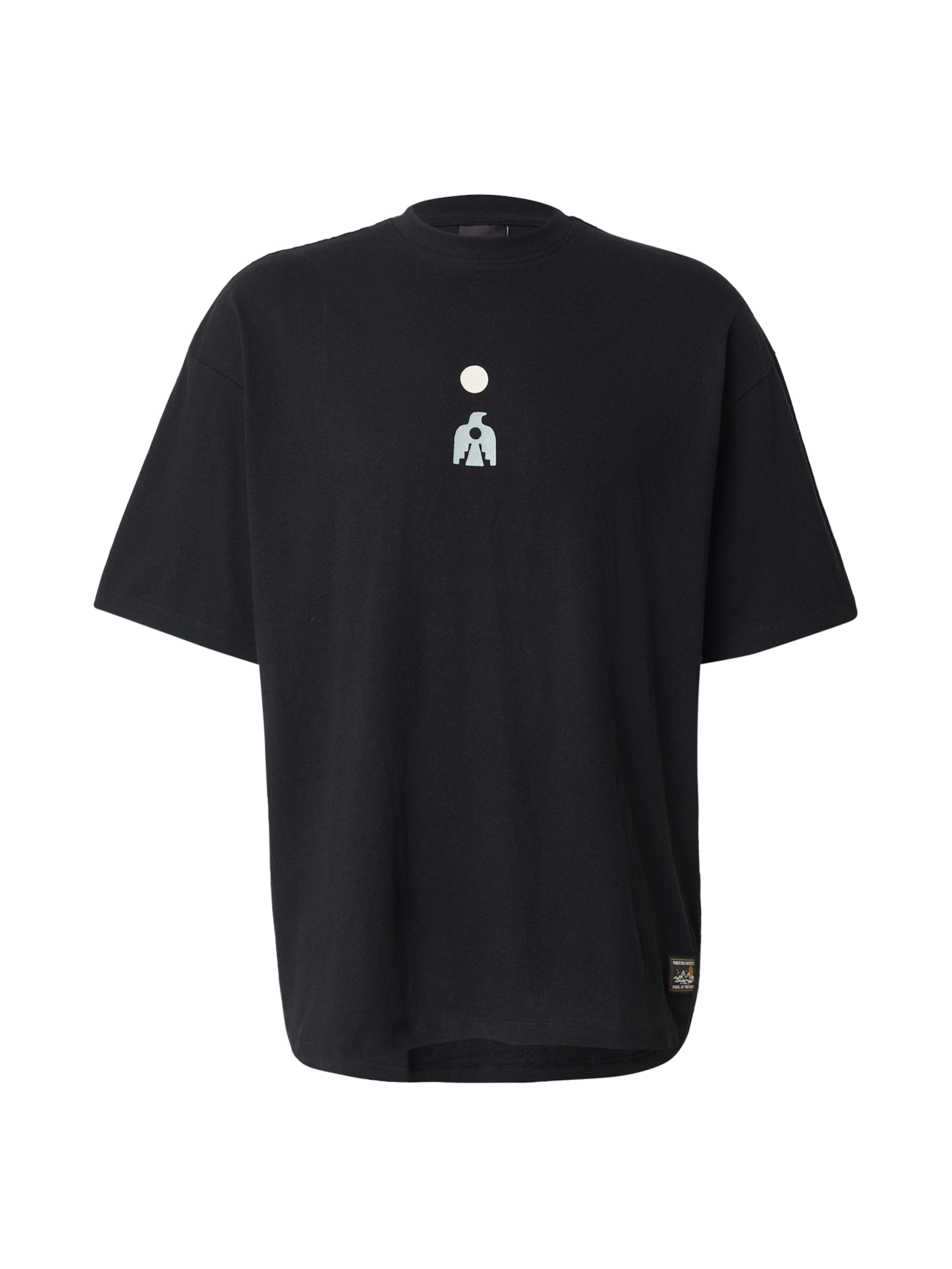 Kaotiko Koszulka 'ELEMENT' w kolorze czarny: przód