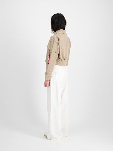 ALPHA INDUSTRIES Between-season jacket in Beige