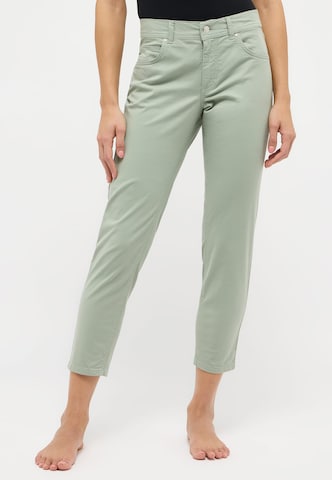 Angels Slimfit Jeans 'Ornella' in Groen: voorkant