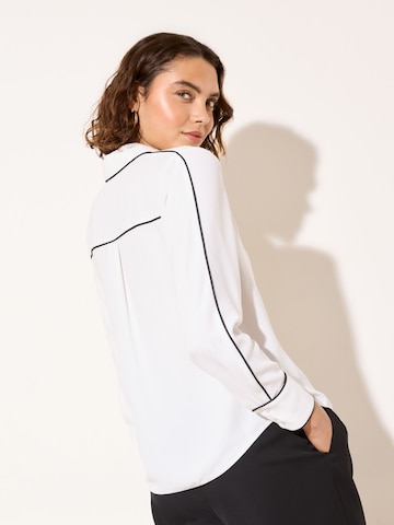 Chemisier Friends Like These en blanc