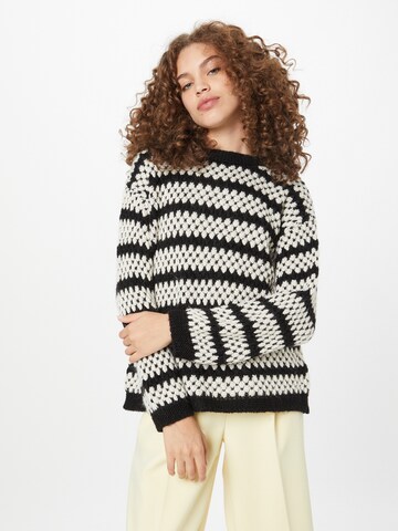 Pull-over MORE & MORE en noir : devant