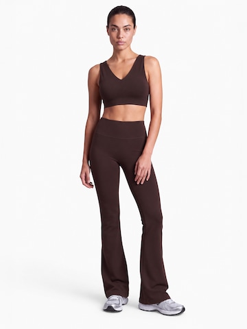 V!BE STUD!OS Skinny Leggingsit värissä ruskea: etupuoli