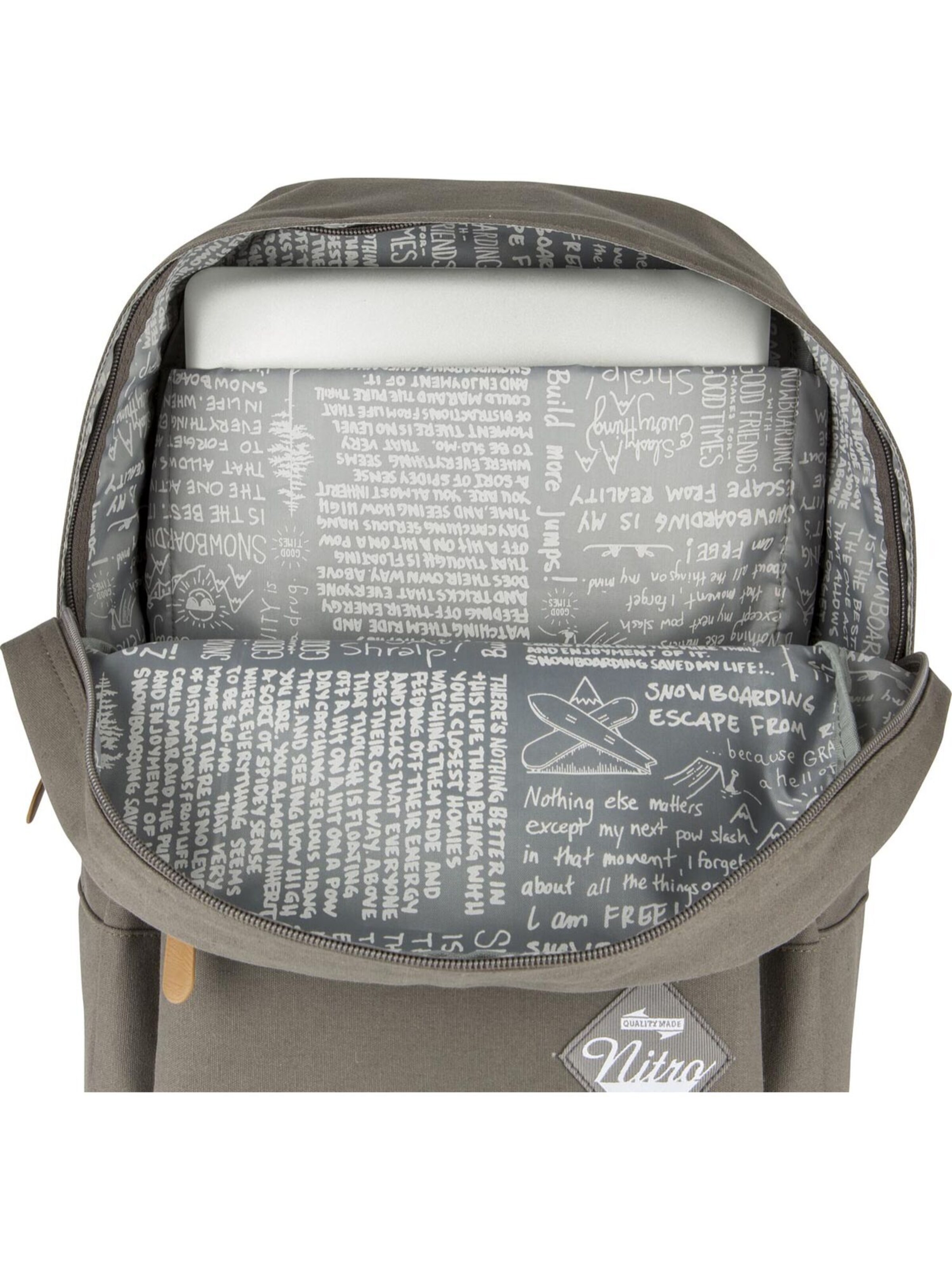 NITRO Rucksack URBAN CLASSIC in Braun
