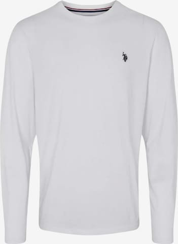 T-Shirt 'Brolin' U.S. POLO ASSN. en blanc : devant