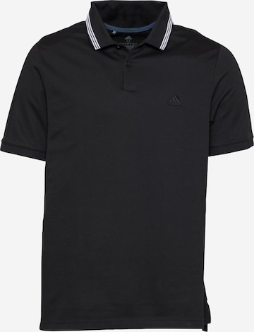 ADIDAS GOLF Performance shirt 'GO-TO' in Black: front