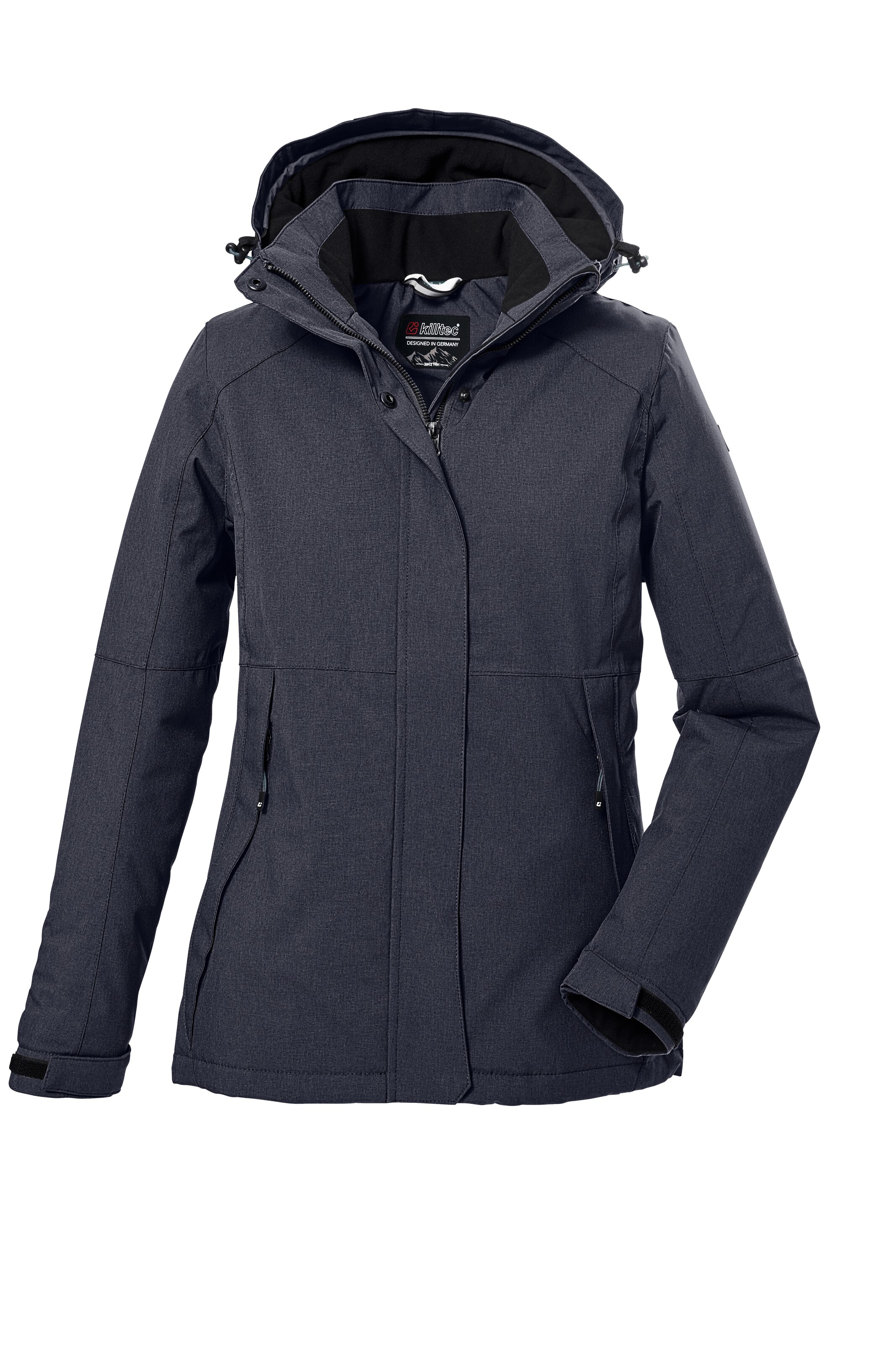 KILLTEC Outdoor Jacket in Blue: front