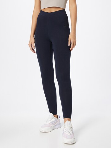 4F Skinny Workout Pants in Blue: front