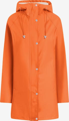 Manteau fonctionnel 'RAIN87' ILSE JACOBSEN en orange : devant